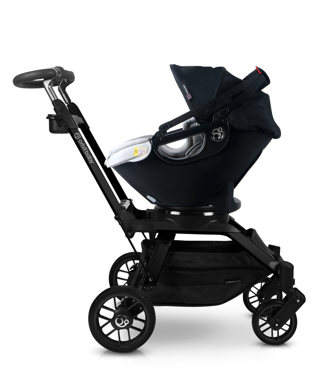 Stroll, Lounge, & Ride Travel System - Black