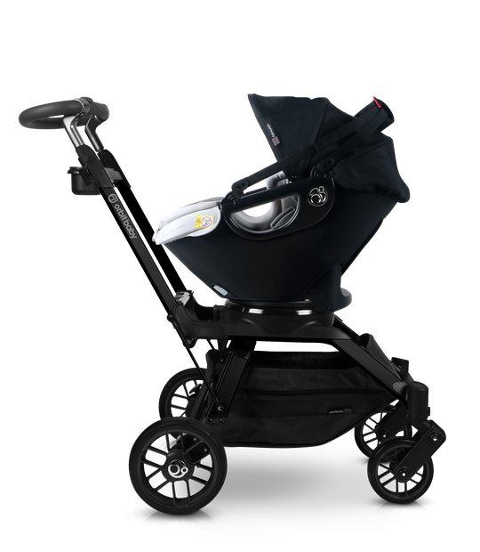 Stroll, Lounge, & Ride Travel System - Black