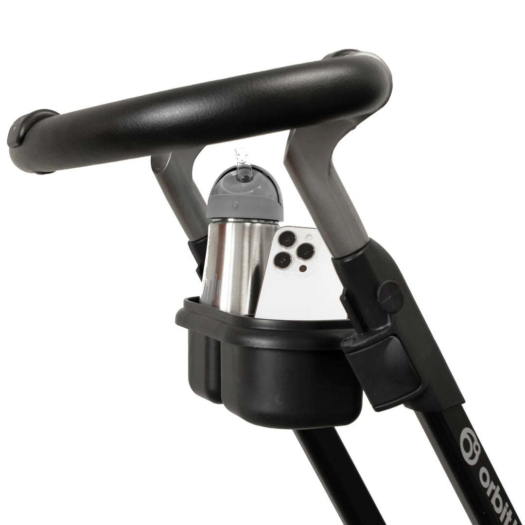 G5 Stroller - Mélange Gray Seat With Black Frame