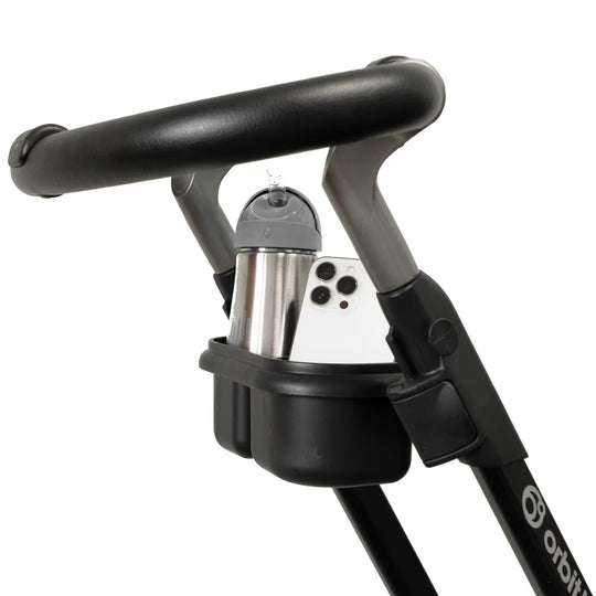 G5 Stroller - Mélange Gray Seat With Black Frame