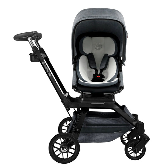 G5 Stroller - Mélange Grey Seat with Black Frame