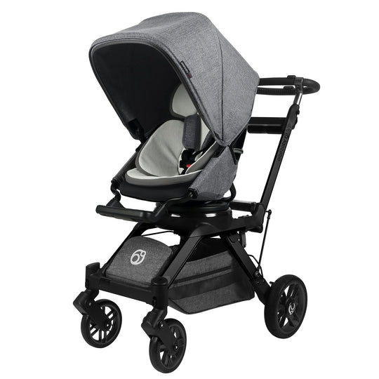 G5 Stroller - Mélange Grey Seat with Black Frame