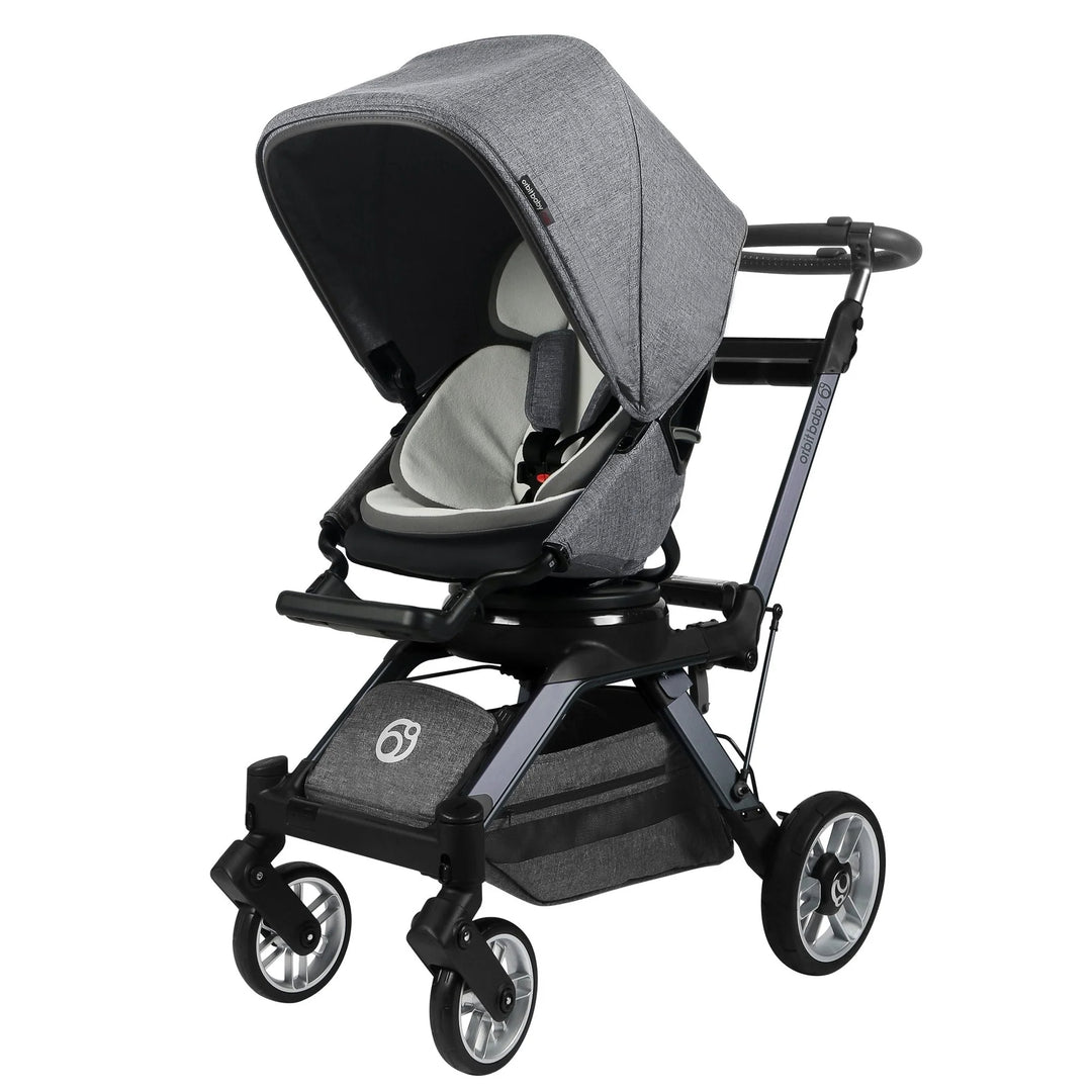 Stroll, Lounge, & Ride Travel System - Mélange Grey