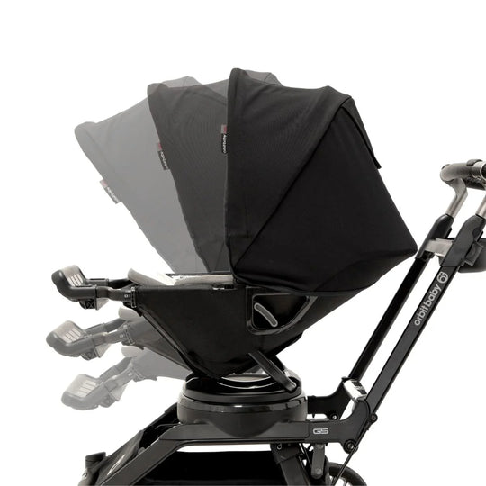 G5 Stroller - Mélange Gray Seat With Black Frame
