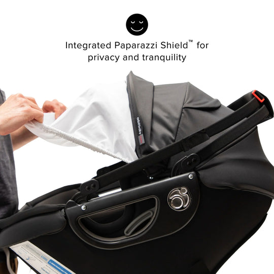 Stroll, Lounge, & Ride Travel System - Mélange Grey