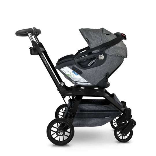 Stroll & Ride Travel System - Melange Grey