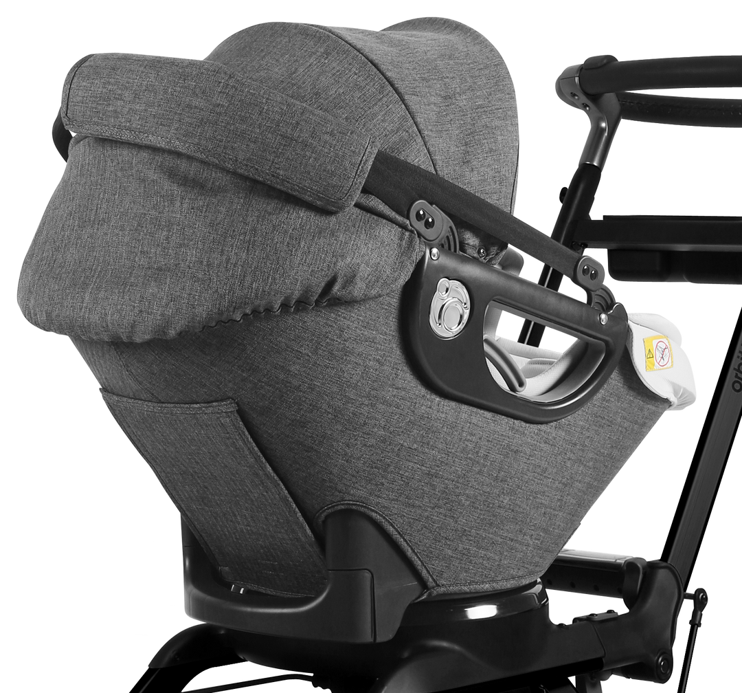 G5+ Infant Mélange Grey Car Seat with Base