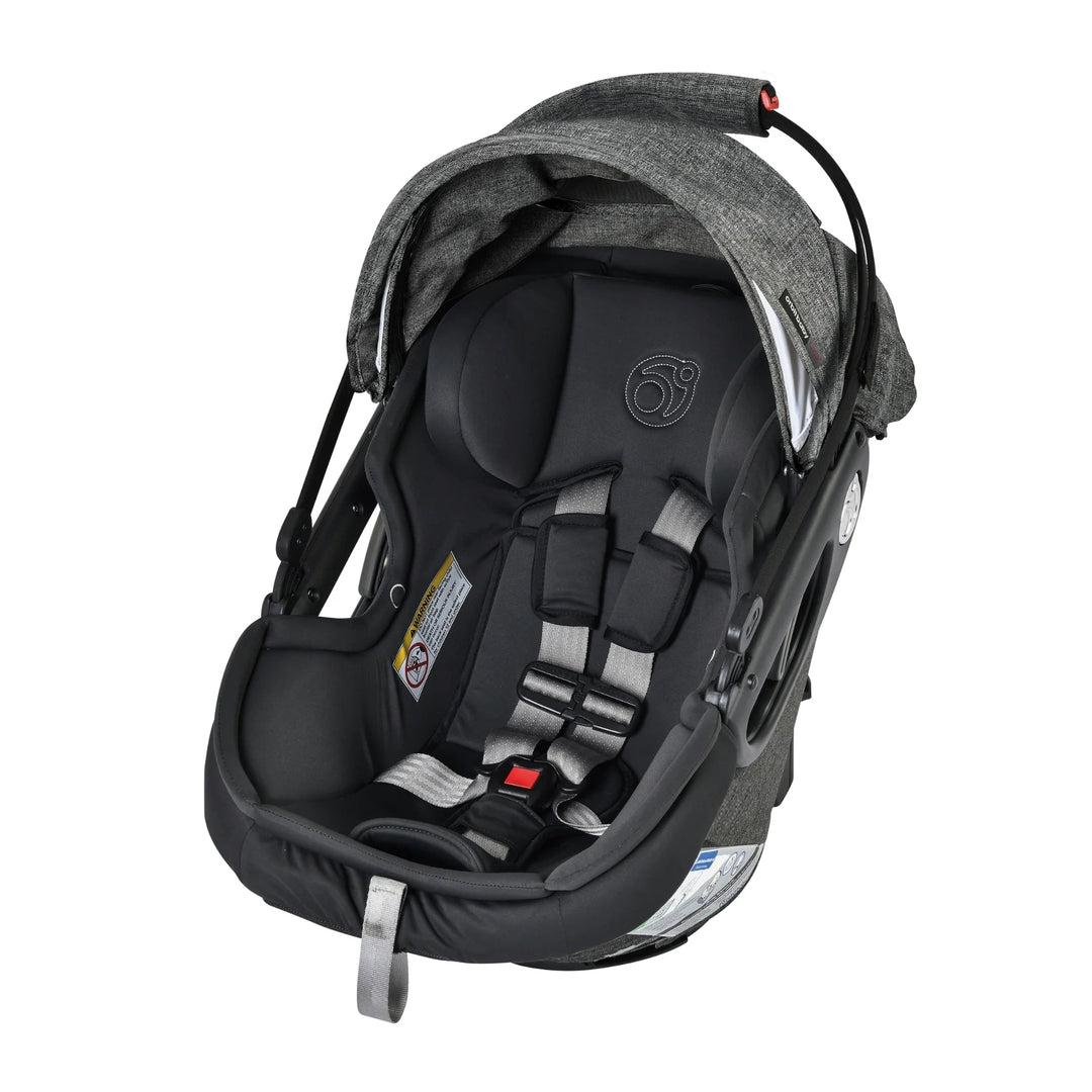 Stroll, Lounge, & Ride Travel System - Mélange Grey