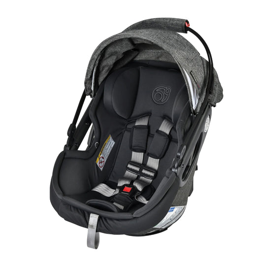 Stroll, Lounge, & Ride Travel System - Mélange Grey