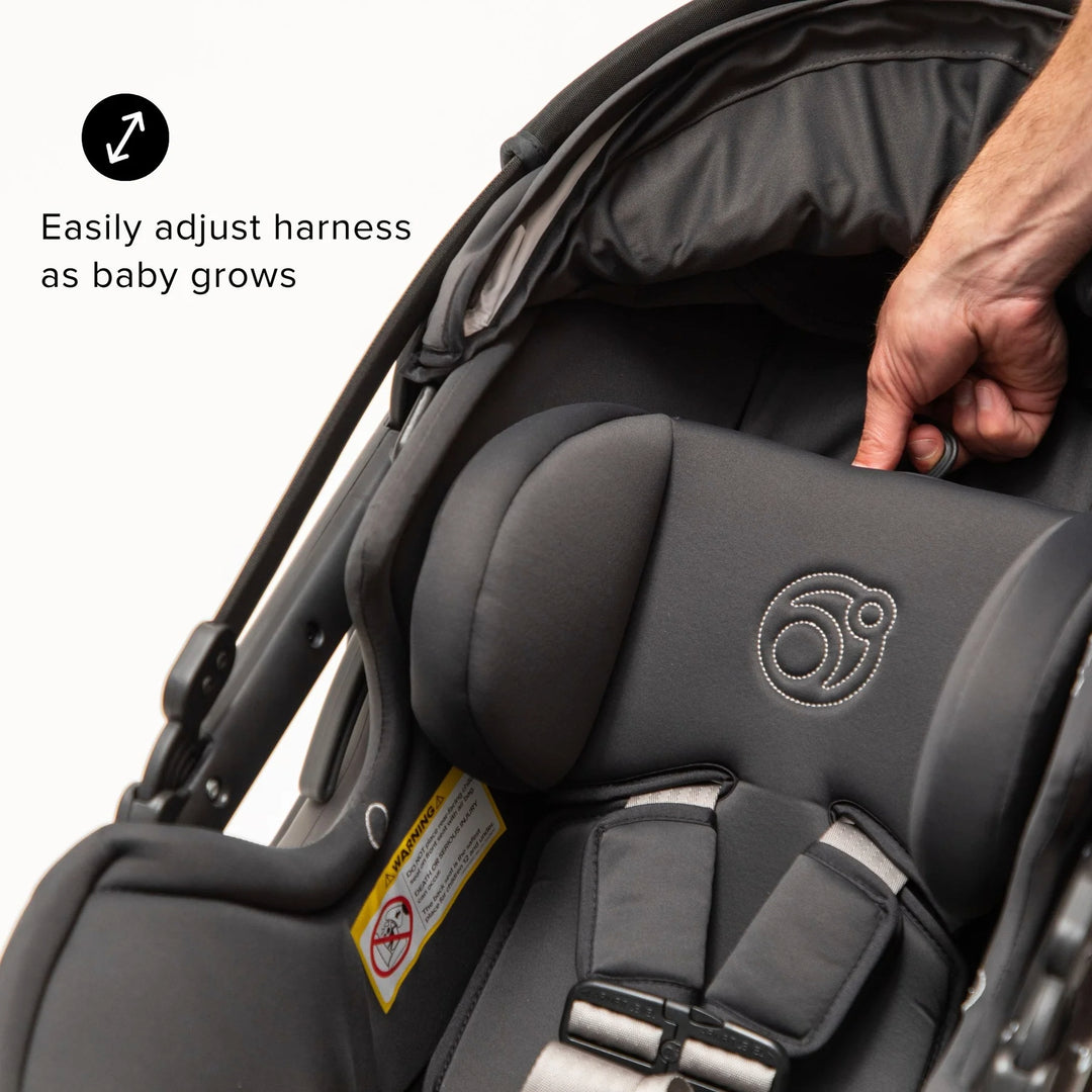 Stroll, Lounge, & Ride Travel System - Mélange Grey