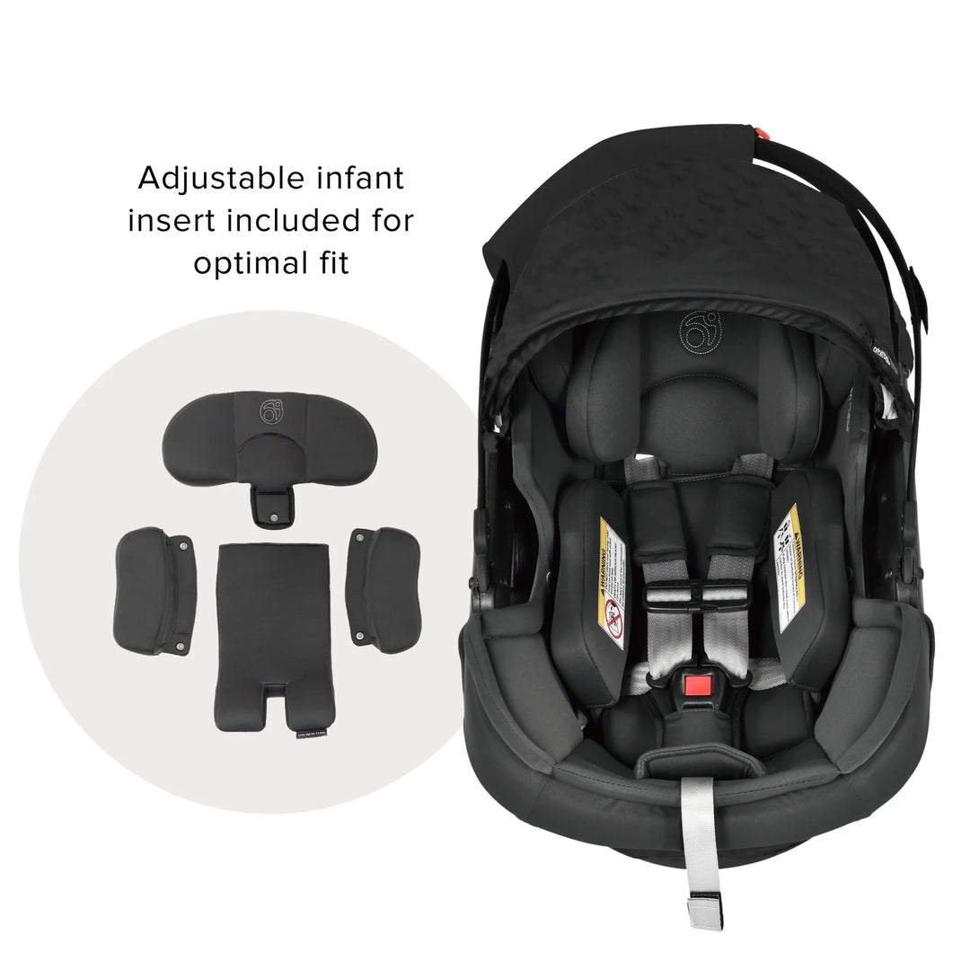 G5+ Infant Car Seat With Base - Black