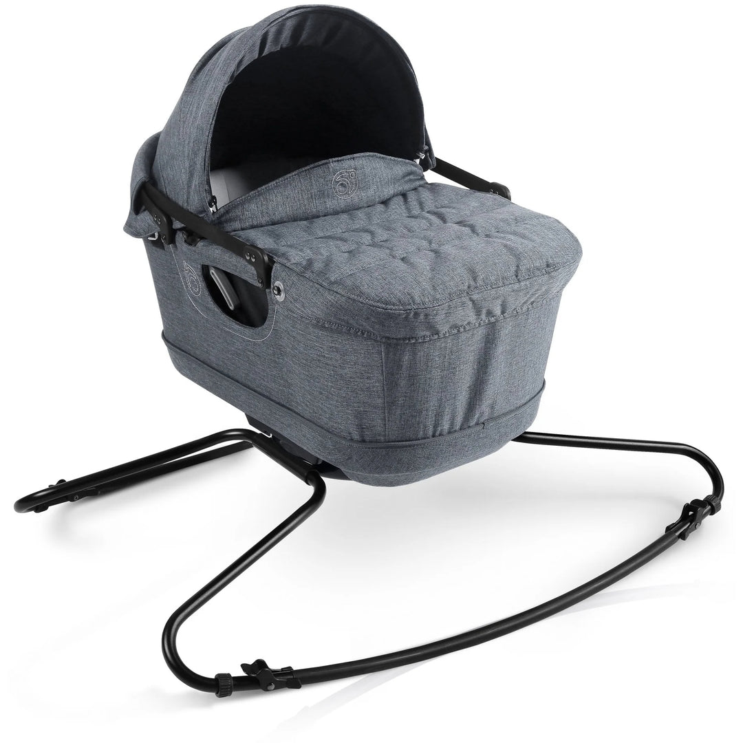 G5 Mélange Grey Travel Bassinet