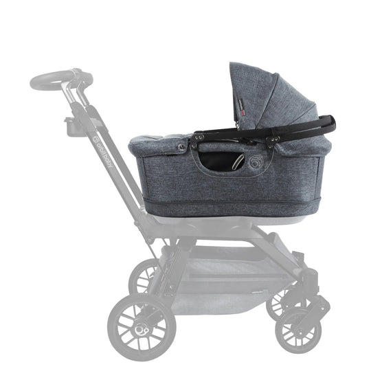 G5 Mélange Grey Travel Bassinet